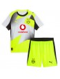 Borussia Dortmund Jobe Bellingham #7 Replika Borta Kläder Barn 2025-26 Kortärmad (+ byxor)